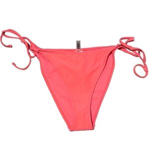New Forever 21 Pink Bikini Bottoms String ties Size M Medium NWT